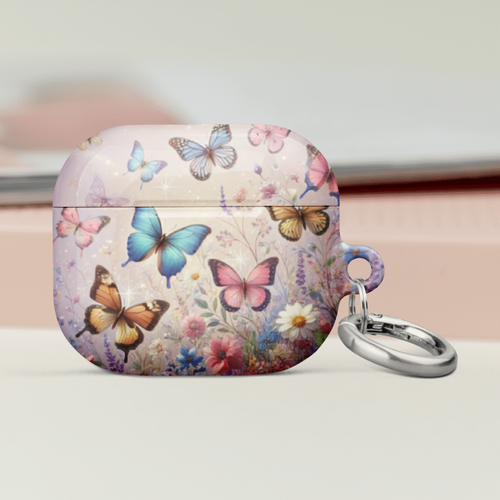 Butterfly Dreamscape AirPods Gen 3 Case – Floral Butterfly Cover