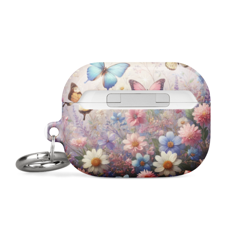 Butterfly Dreamscape AirPods Pro Gen 1 Case – Floral Butterfly Cover